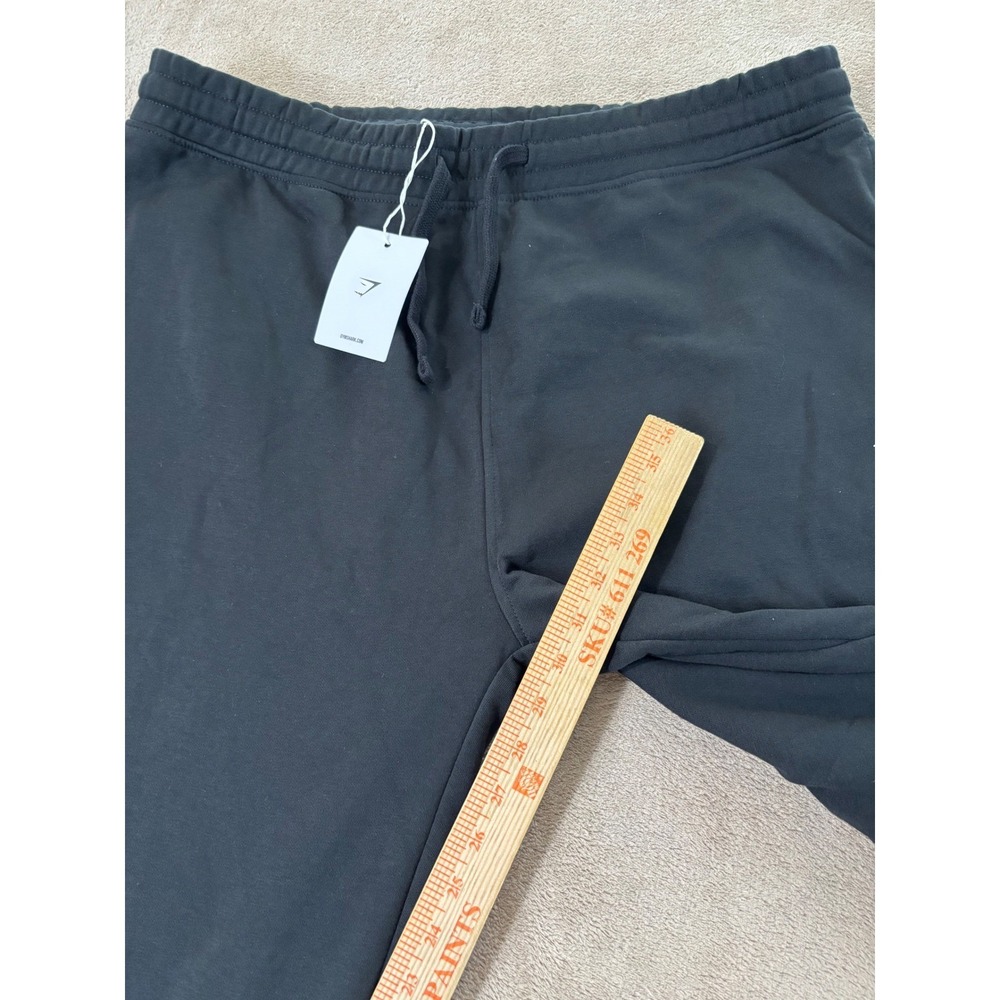 Gymshark Crest Joggers Men's Size 3XL Color Black Slim Fit Gymwear Casual NEW - Picture 8 of 12